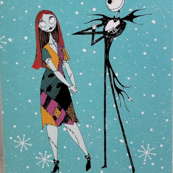 Disney The Nightmare Before Christmas Peel Stick Window Clings NO SLEEP TIL XMAS - Picture 8 of 9
